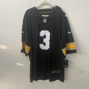 NFL Pittsburgh Steelers #3 Black Jersey - Russell Wilson